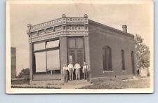RPPC Real Photo Postcard West Virginia Richwood Nicholas County Bank Building picture