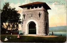 Newburgh NY-New York, Tower of Victory, Vintage Posted Postcard picture