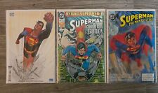 Superman Lot Of 3 DC Comics VF-NM. Two # 1 Issues & #82 Key  picture