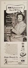 1949 Print Ad Knapp-Monarch Blenders & Waffle Baker Actress Shirley Temple picture