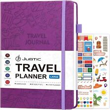 Travel Journal, Vacation Planner with Packing List, Large-B5 (7*10