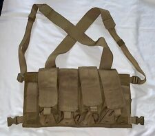 BLACKHAWK Chest Rig Holds 8 Magazines & 4 Pistol clips Nylon Coyote Tan 55CP04CT picture