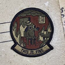 This Is Fine | OCP Embroidered Morale Patch picture