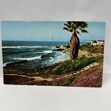 California Shoreline Postcard Posted 1959 LA Puente California Liberty Stamp picture