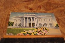 Postcard-A-Marble Palace, Newport, R. I.-Linen-Posted picture