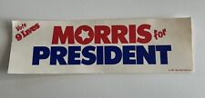 VINTAGE MORRIS THE 9 LIVES CAT FOR PRESIDENT Vote 9 Lives Sticker Decal picture