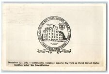 1948 Greater New York Golden Jubilee State Capitol Okolona Mississippi Postcard picture