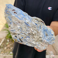 2.8lb Rare Natural beautiful Blue KYANITE with Quartz Crystal Specimen Rough picture