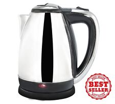 Stainless Steel Electric Tea Kettle With Light Indicator,1.9 QT Silver  picture