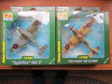 easy model lot of 2 1/72 WWII aircraft. 1-Hurricane MK II/TROP & 1-Spitfire MK V picture