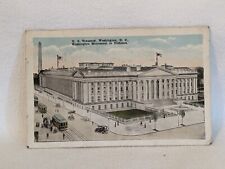Postcard Washington DC US Treasury, Washington Monument 1917 A4 picture