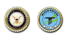 VAQ-135 Black Ravens US Navy Squadron Challenge Coin Officially Licensed picture
