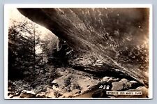 K2/ Logan Ohio RPPC Postcard c1940s Hocking Hills Old Man's Cave 218 picture