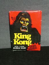 Topps King Kong 1976 The Movie Unopened Wax Pack picture