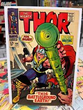 The Mighty Thor #144 Marvel Comics 1967 Silver Age by Stan Lee Jack Kirby picture