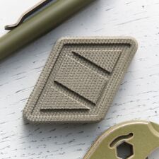 NOTORIOUS EDC NFG WORRY STONE - MICARTA - OD GREEN - *IN HAND* 🚚 picture