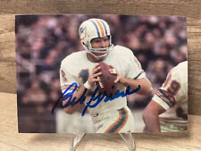 Bob Griese Miami Dolphins Hand Signed 4x6 Photo TC46-1475 picture