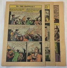 1959 four page cartoon story ~ STORMING THE BASTILLE, FRENCH REVOLUTION picture