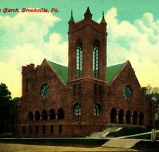 Presbyterian Church Brookville Pennsylvania PA 1910s DB Postcard picture