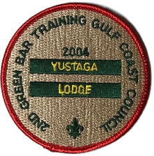 Yustaga Lodge 385 Gulf Coast FL 2004 2nd Grn Bar Training PP RED Bdr (WV778) picture