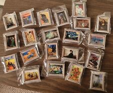 New In Package Masterpiece Paintings Magnets Lot Of 21 magnets total picture