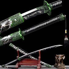 42 Inch Katana High Manganese Steel Hand Forging Japanese Samurai Swords Sharp picture