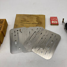 VINTAGE BOSTON GUM TYPE ERASERS, Metal Shields, Rapidograph, and Listo Leads Red picture
