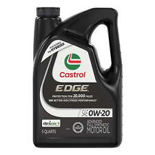Castrol EDGE 0W-20 Advanced Full Synthetic Motor Oil, 5 Quarts  performance picture