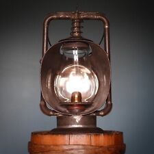 Extremely RARE Dietz No. 0 Tubular Reflector Signal Lantern 1877 with Spring Top picture