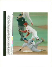 Baseball Players: Kevin Stocker and Pat Borders. - Vintage Photograph 1333373 picture