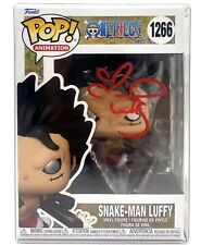Funko Pop One Piece Luffy Snake-Man #1266 Signed by Colleen Clinkenbeard PSA picture