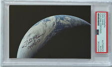 APOLLO 13 ASTRONAUT FRED HAISE SIGNED PHOTOGRAPH PSA DNA AUTOGRAPH NASA EARTH picture