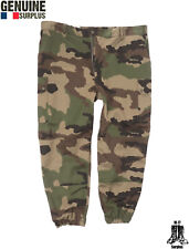 Large French Army CCE F2 Field Pants BDU Woodland Camo Camouflage Military picture