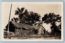 Matamoros Mexico Postcard Home Sweet Home Colonial Curio Shops c1920s RPPC Photo picture