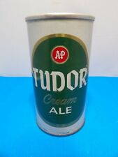 A&P TUDOR CREAM ALE STRAIGHT STEEL PULL TAB BEER CAN #131-23 CUMBERLAND BREWING picture