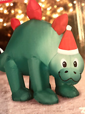 Holiday Time Baby Dinosaur Christmas Inflatable picture
