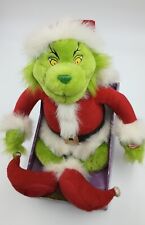Vintage Universal Studios 10” Dr Seuss How Grinch Stole Christmas Singing Plush picture