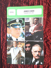 JAMES CAAN - MOVIE STAR - FILM TRADE CARD - FRENCH   picture