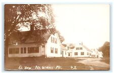 Street View RPPC North Wayne Maine ME Fayette Road ? Postcard D8 picture