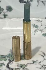 VINTAGE COLLECTIBLE PRINCE MATCHABELLI AZIZA EYE SHADOW STICK GOLD TUBE GREEN picture