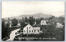 New Hampshire Mt. Whiteface Post office and Town Vintage Postcard picture