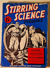 Stirring Science Stories February 1941 First Issue Robert E. Howard picture