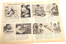 1960 Print Ad What's New in Toys Ideal Toy Gong Bell Mfg Victor Stanzel Remco picture