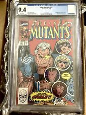 New Mutants #87 - CGC 9.4 - White Pages - 1st Cable picture