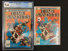 Time Bandits #1 CGC 9.6 (Marvel 1982) Low census Terry Gilliam - PLUS BONUS RAW picture