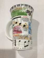 Jackie Reynolds Designer Music Cup By Dunoon Nice Gift For Music Fans picture