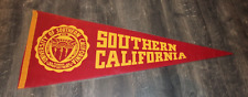 VINTAGE USC FELT PENNANT  - FULL SIZED - VERY NICE picture