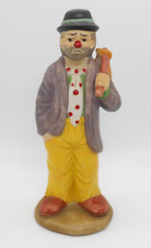 Emmett Kelly Jr Collection Sad Clown Hobo Knapsack Figurine Flambro Taiwan 5.5