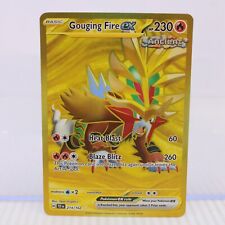 A7 Pokémon Card TCG SV Temporal Forces Gouging Fire ex Hyper Rare 214w/162 picture