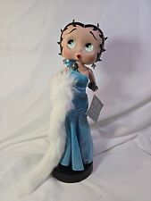 Betty Boop Rare Assunta Spada Porcelain Figurine Doll ~ Danbury Mint Blue Gown picture